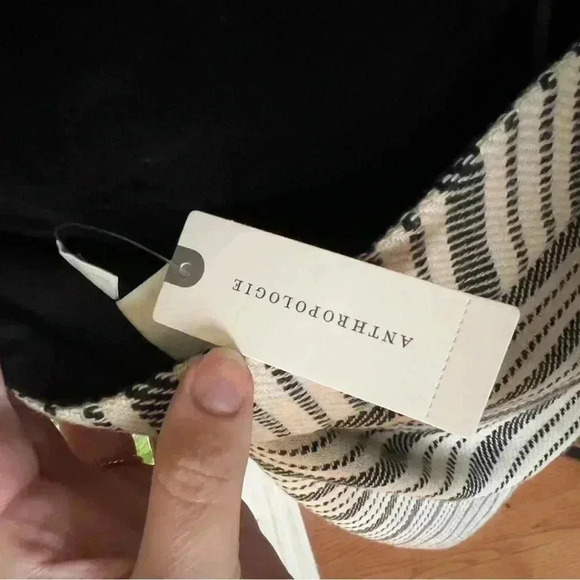 Maeve Anthropologie Marin Wool Blend Striped Skirt - Size 6 - NWT - Picture 7 of 10